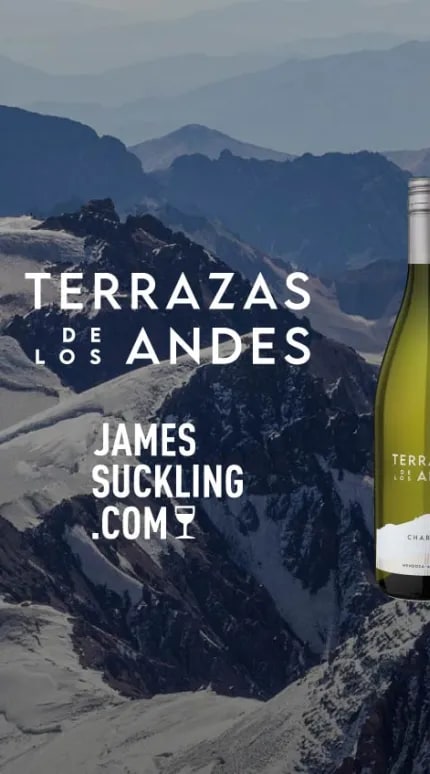 Terrrazas de los andes awards fot their reserva white wines of Mendoza, Argentina