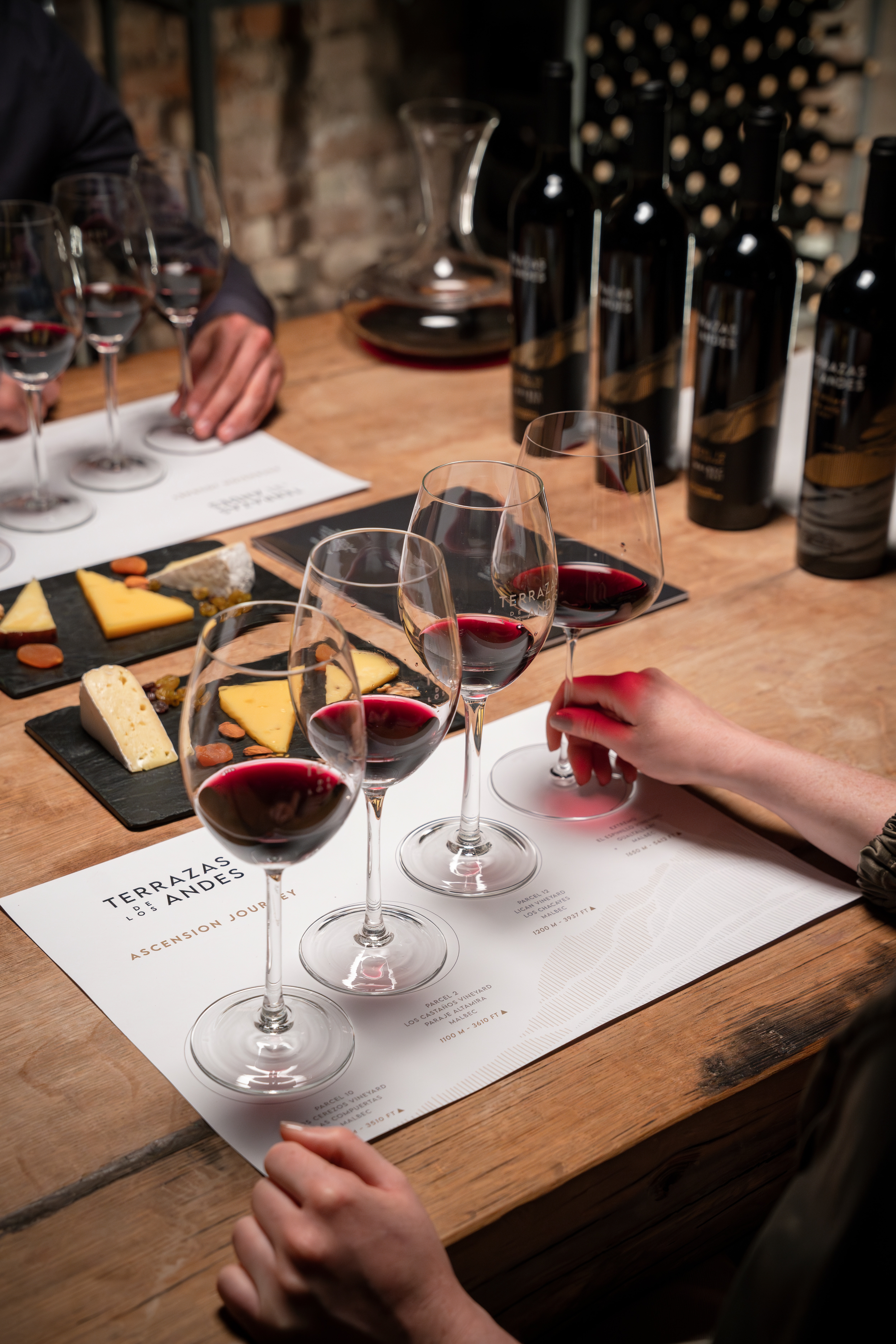 The winery rooms